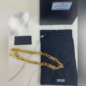 Authentic Brand New Prada necklace